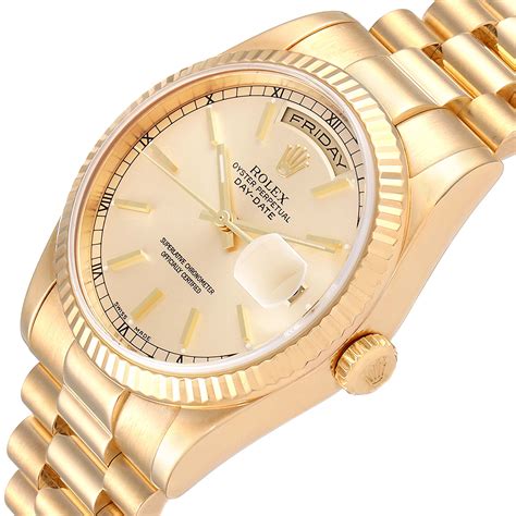 36mm yellow gold rolex